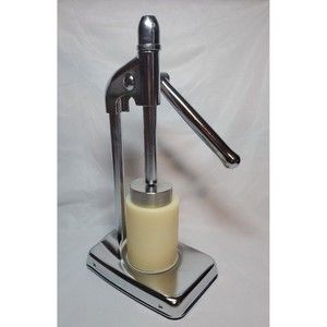 Bath Bomb Press With Mold As Pictured like new Manual Press for Fizzy's Soaps